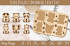 Kids Animal Puzzles SVG Bundle