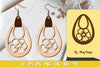 Flower Earring Laser Cut SVG Bundle