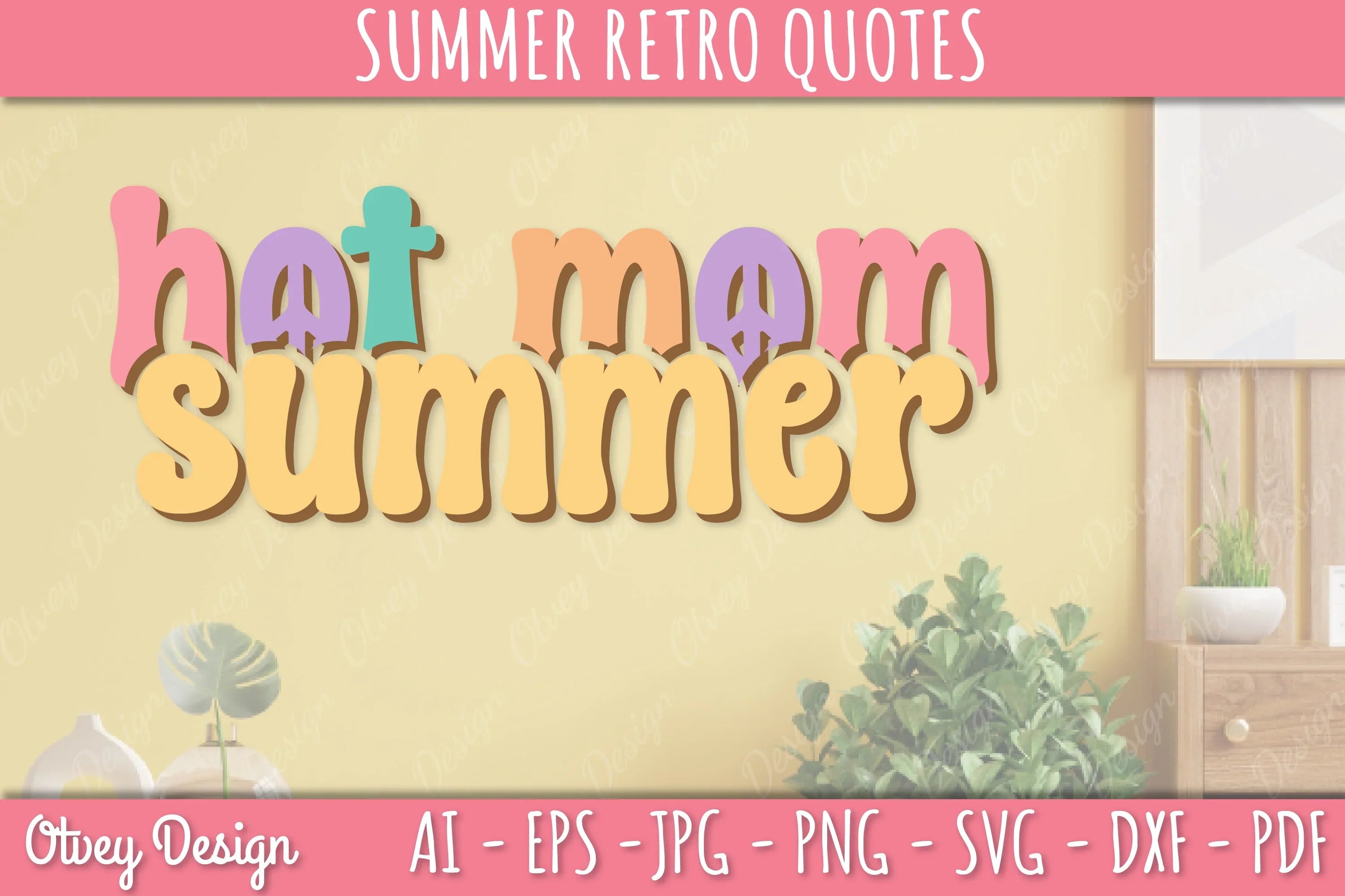Summer Retro Quotes SVG Bundle - CraftNest - Digital Crafting and Art