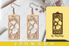 Flower Earring Laser Cut SVG Bundle