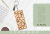 Flower Keychain Laser Cut SVG Bundle