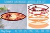 Summer Surfboards Layered Laser Cut SVG Bundle