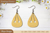 Flower Earrings SVG Bundle