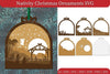 Nativity Christmas Ornament SVG Bundle