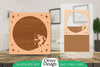 Ski Laser Cut Photo Frame SVG Bundle