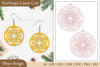 Lasercut Mandala Earrings SVG Bundle