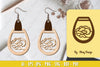 Flower Earring Laser Cut SVG Bundle