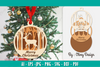 Christmas Ornaments Layered Lasercut SVG Bundle
