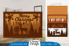 Christmas Deer Layered Lasercut SVG Bundle