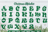 Alphabet Christmas Scene SVG