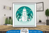 Snowman 3D Shadowbox Layered Papercut SVG Bundle