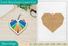 Love Keychain SVG Bundle
