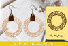 Earrings Mandala SVG Bundle
