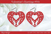Valentine Earrings SVG Bundle