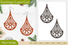 Mandala Lasercut Earrings SVG Bundle