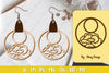 Flower Earring Laser Cut SVG Bundle
