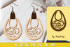 Flower Earring Laser Cut SVG Bundle