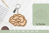 Flower Keychain Laser Cut SVG Bundle