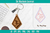 Ski Keychain Lasercut SVG Bundle