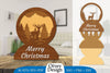 Christmas Deer Lasercut SVG Bundle