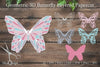 Geometric D Butterfly SVG Bundle