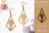 Sea Animals Earrings Laser Cut SVG Bundle