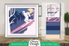 Ski 3D Shadowbox Layered SVG Bundle