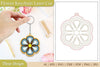 Flower Keychain SVG Bundle