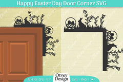 Easter Door Corner SVG Bundle 19 - CraftNest - Digital Crafting and Art