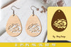 Flower Earring Laser Cut SVG Bundle