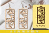 Flower Earring Laser Cut SVG Bundle