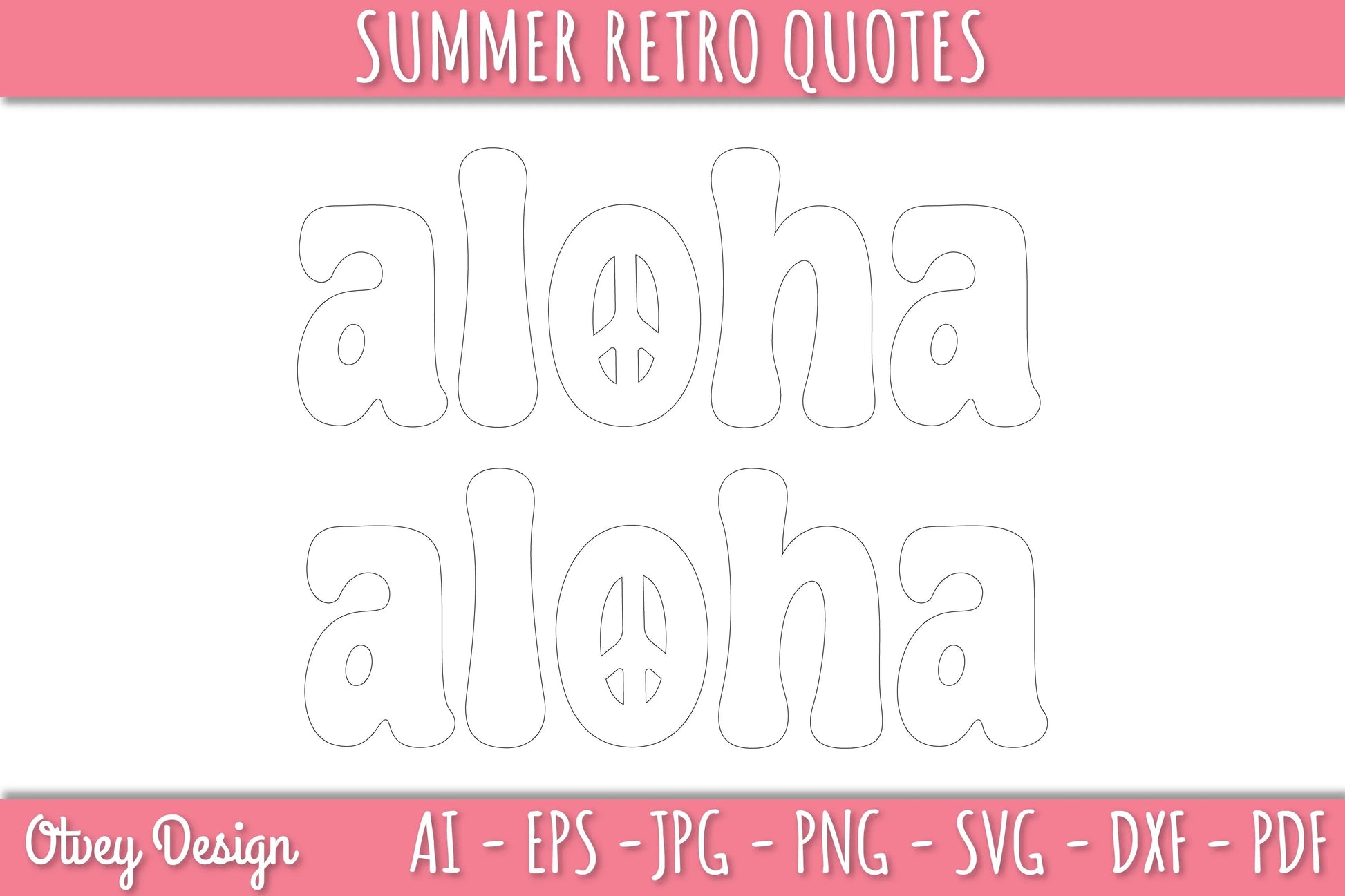 Summer Retro Quotes SVG Bundle - CraftNest - Digital Crafting and Art