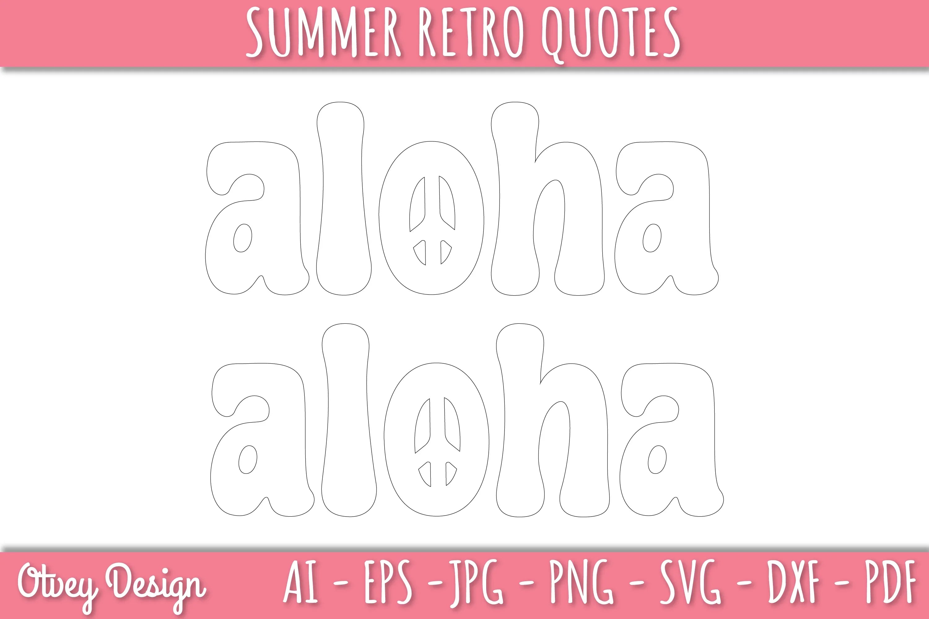 Summer Retro Quotes SVG Bundle - CraftNest - Digital Crafting and Art