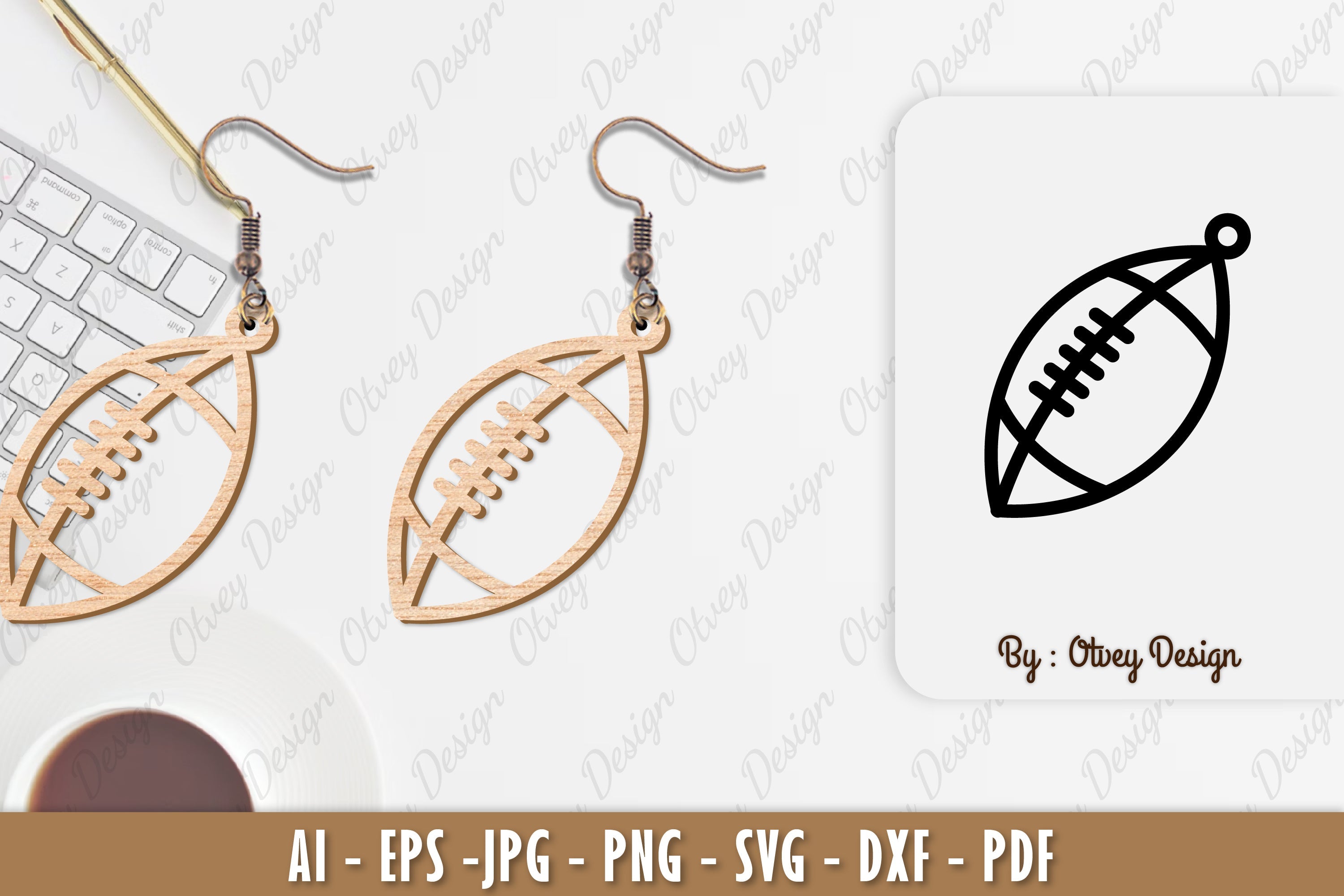 Ball Earring SVG Bundle 5 - CraftNest - Digital Crafting and Art