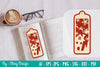 Santa Sleigh Bookmark SVG Bundle
