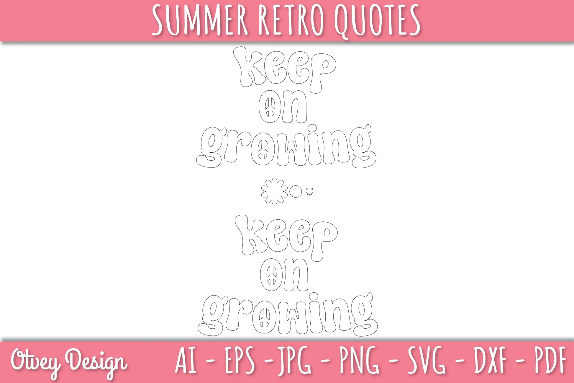 Summer Retro Quotes SVG Bundle - CraftNest - Digital Crafting and Art