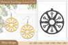 Earrings Lasercut Flower SVG Bundle