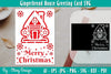 Gingerbread House Greeting Card SVG Bundle