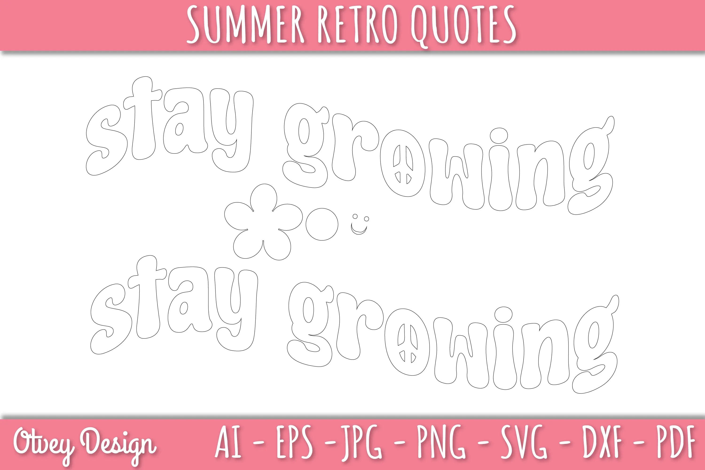 Summer Retro Quotes SVG Bundle - CraftNest - Digital Crafting and Art
