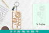 Flower Keychain SVG Bundle