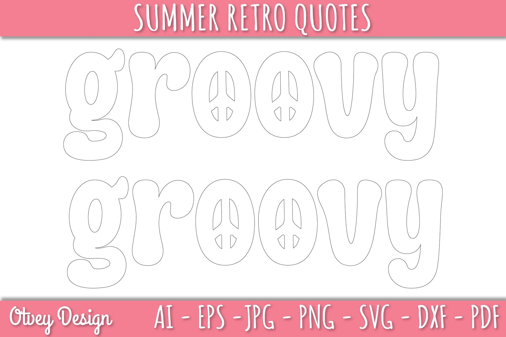 Summer Retro Quotes SVG Bundle - CraftNest - Digital Crafting and Art