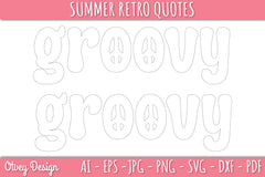 Summer Retro Quotes SVG Bundle - CraftNest - Digital Crafting and Art