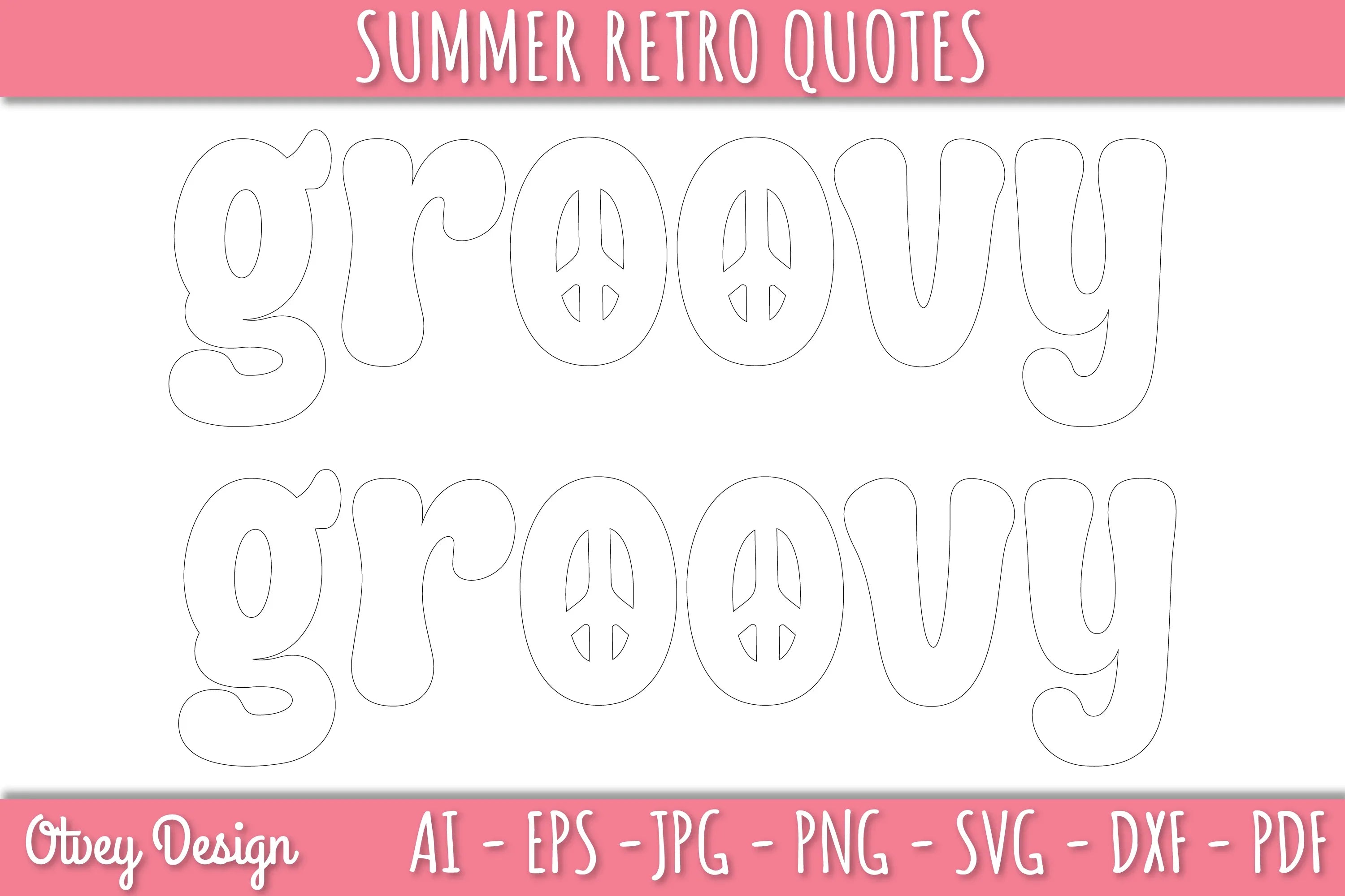 Summer Retro Quotes SVG Bundle - CraftNest - Digital Crafting and Art