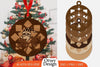 Christmas Gnome Ornament Lasercut SVG Bundle