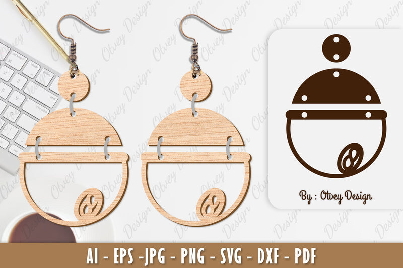 Ball Earring SVG Bundle 16 - CraftNest - Digital Crafting and Art
