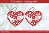 Valentine Earrings SVG Bundle