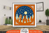 Christmas Scene Layered Papercut SVG Bundle