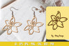 Flower Earring Laser Cut SVG Bundle