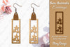 Earrings Sea Animals Laser Cut SVG Bundle