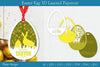 Easter Egg Layered Papercut SVG Bundle